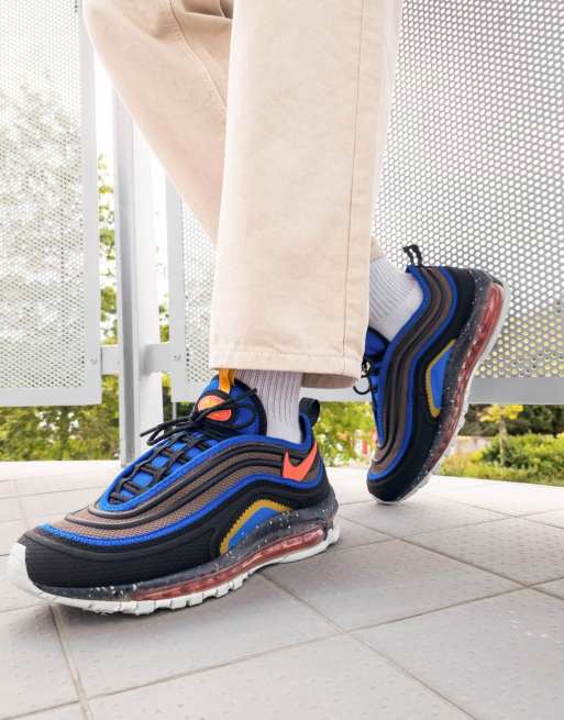 zonnebloem Chinese kool Brandweerman Nike Air Max - 97 Terrascape Next - Sneakers in zwart en verschillende  felle kleuren | ASOS