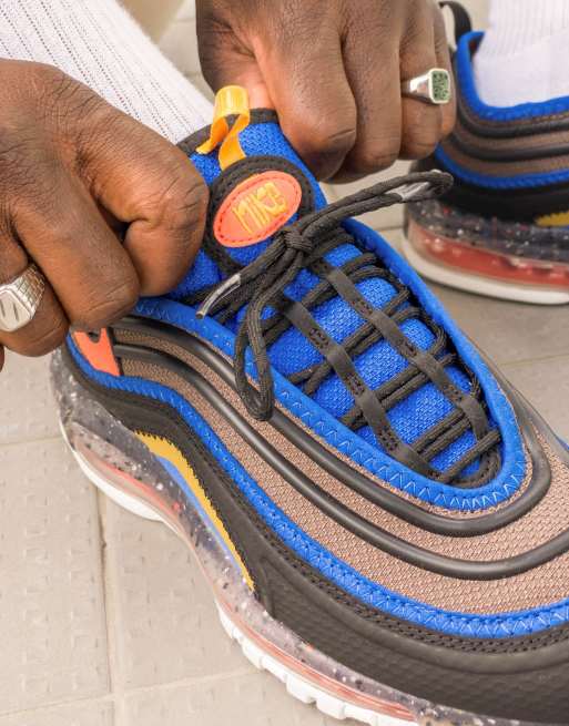 Nike Air Max 97 Terrascape Next trainers in black and brights mix