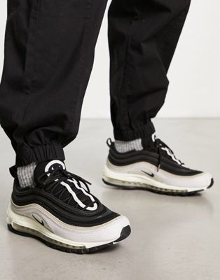Nike Air Max 97 trainers in black and beige | ASOS