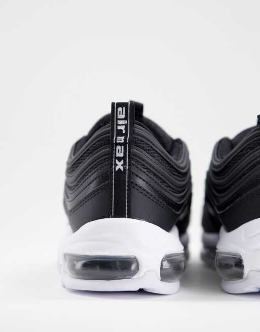 Nike Air Max 97 trainers in black and white