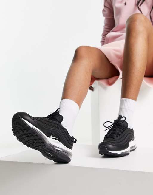 Air max 97 white and best sale black womens