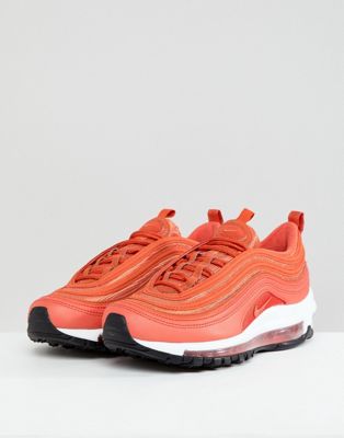 Nike Air Max 97 Trainers In Coral | ASOS