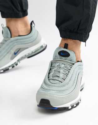 nike grey air max 97 mini swoosh trainers