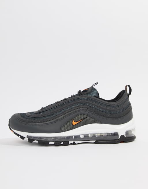 Air max 97 trainers black outlet orange trance thunder grey stargazer