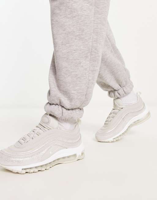 Nike Air Max 97 trainers in light bone