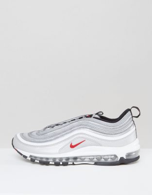 Nike Air Max 97 Trainers In Silver 