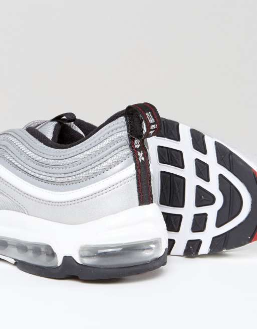 Nike Air Max 97 Trainers In Silver 884421 001 ASOS