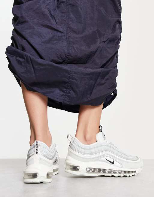 Nike air max 97 silver outlet womens