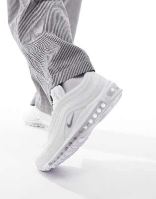 Mens air max 97 hotsell triple white