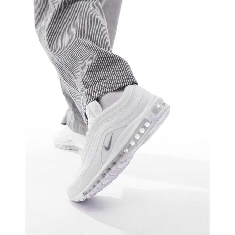 Nike triple white 97 best sale