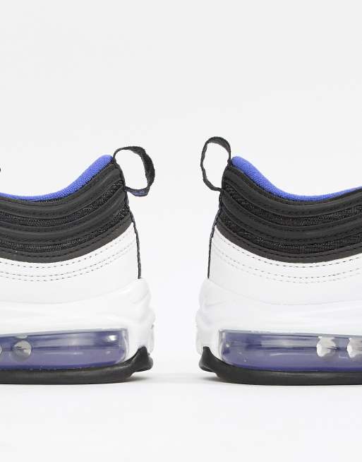 Air max 97 trainer white hotsell / black / persian violet