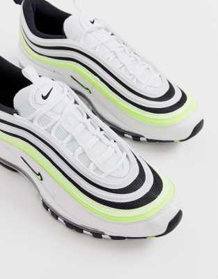 nike air max 97 black with white stripe