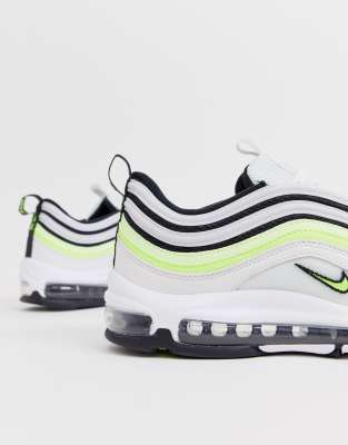 nike air max 97 black with white stripe