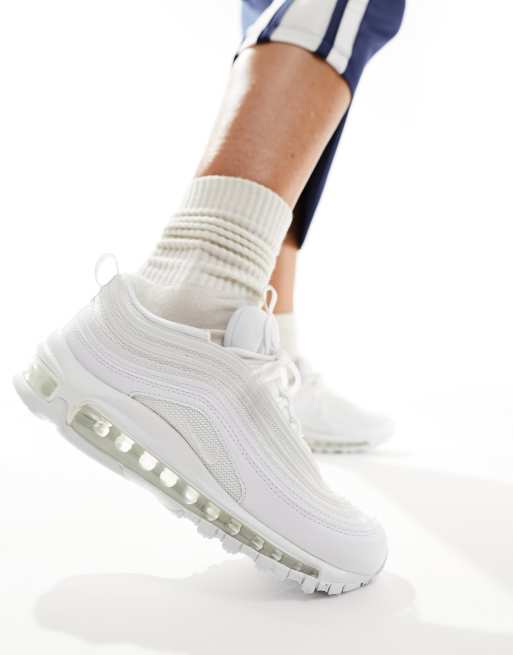 Air max hotsell 97 women's white