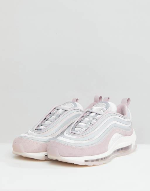 air max 97 rose et blanche