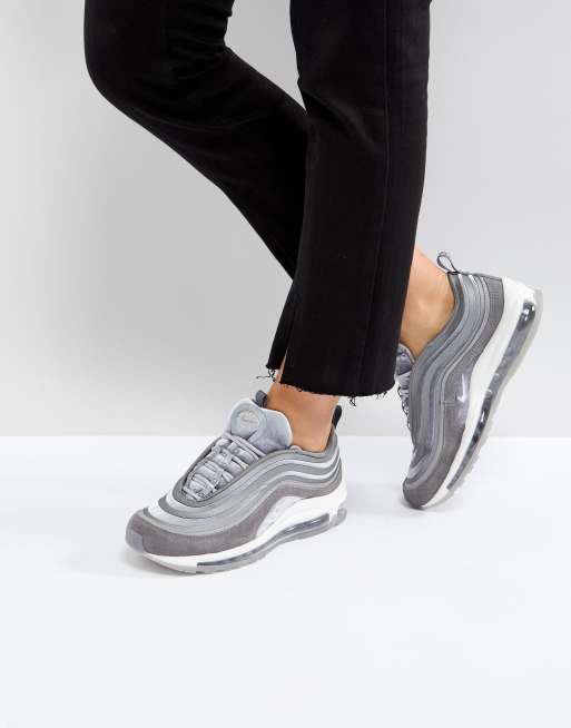 aborre Mediate jern Nike Air Max - 97 Ultra '17 - Grå sneakers i velour | ASOS