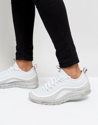 nike air max 97 trainers in silver