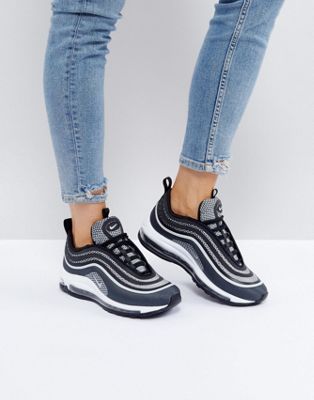 Nike Air Max 97 Ultra Trainers In Black 
