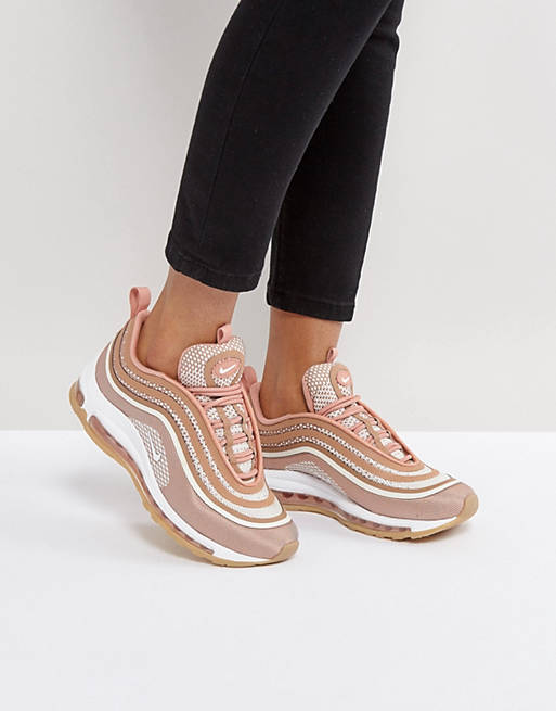 Nike Air Max 97 Ultra Trainers In Rose Gold