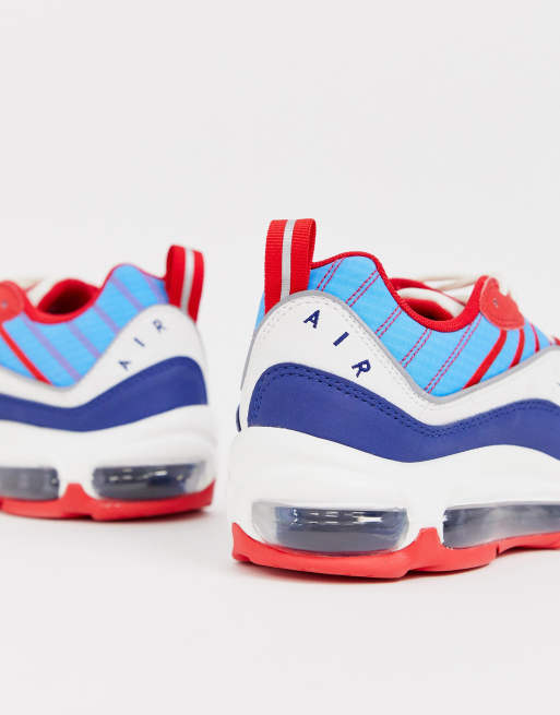 Air max hotsell 98 bleu rouge