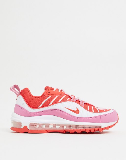 Air 98 in red/pink/white |