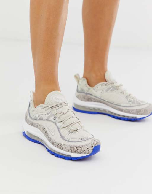 Nike Air Max 98 Sneakers met slangenprint