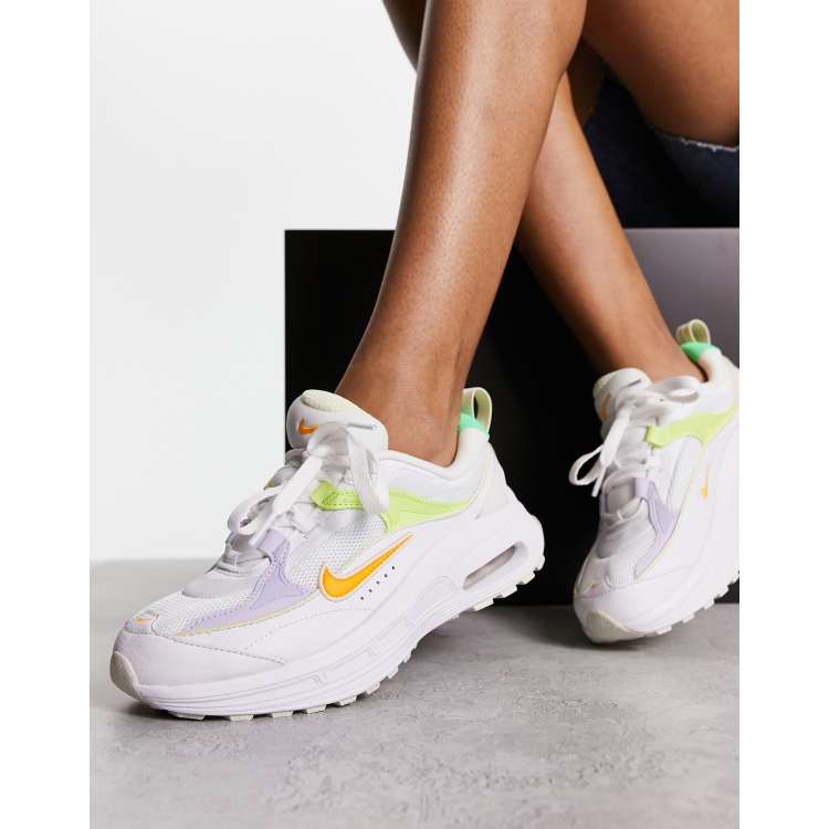 Nike Air Max Bliss easter trainers in white and multi