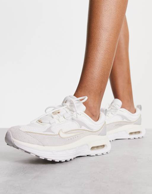 Nike Air Max Bliss trainers in summit white and photon dust | ASOS