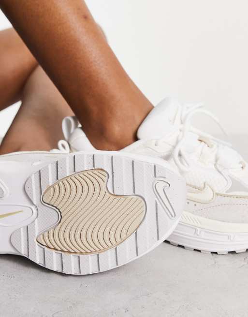 Nike Air Max Bliss trainers in summit white and photon dust ASOS