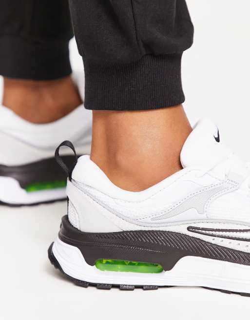 Air max white clearance silver