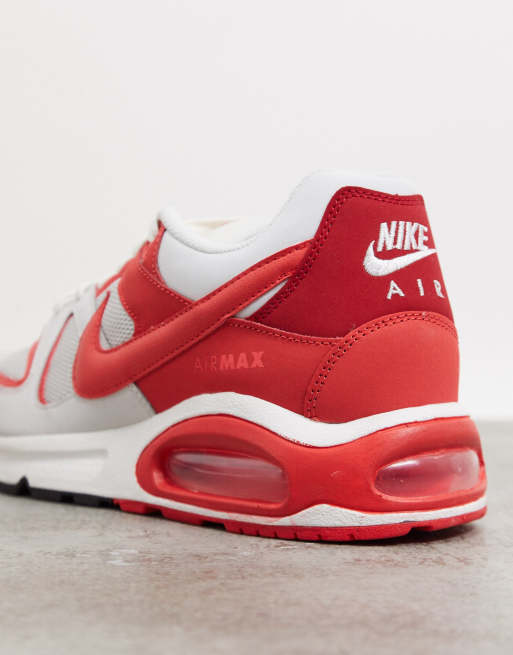 Nike Air Max Command in platinum tint red