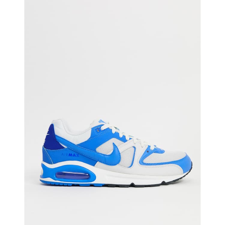 Nike air max clearance command blue and white