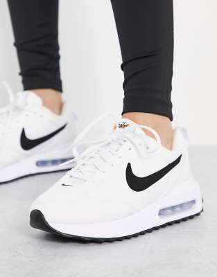 Nike Air Max Dawn Sneakers In White/black | ModeSens