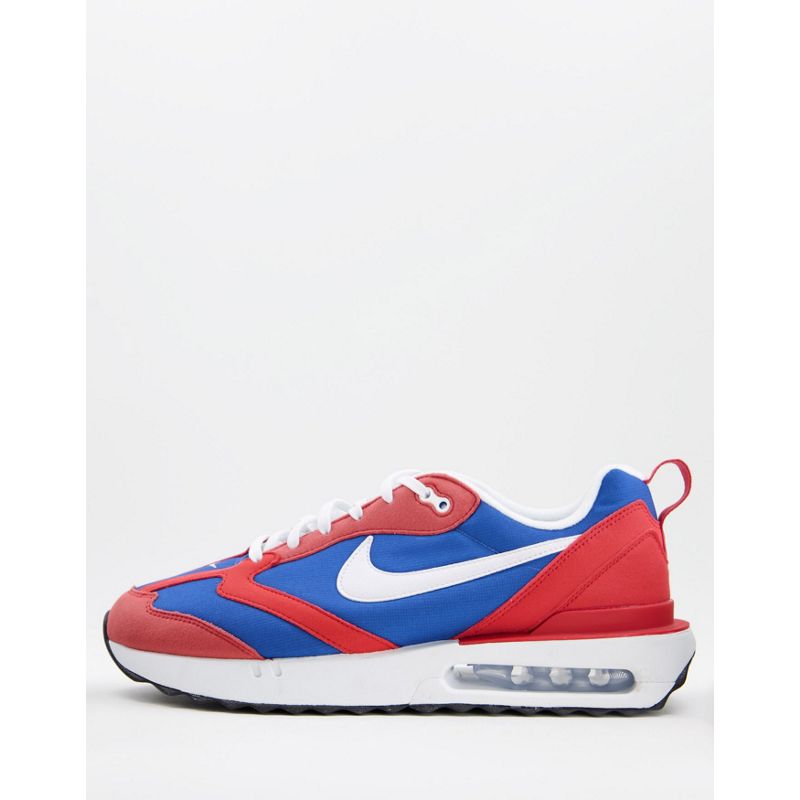 Nike - Air Max Dawn - Sneakers rosse e blu