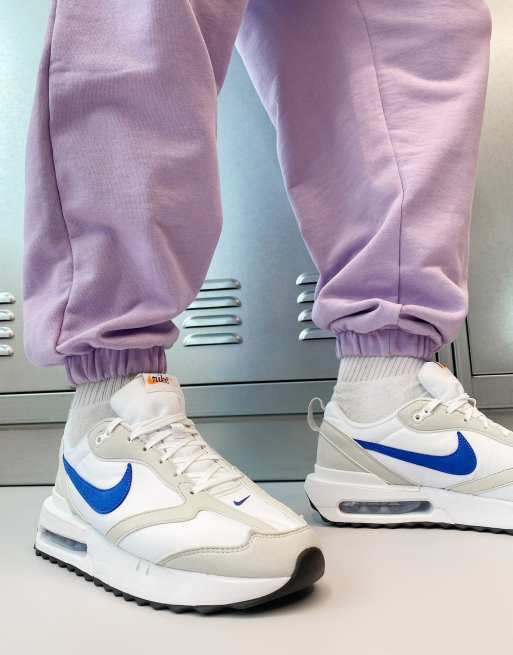 nike air max dawn white and blue