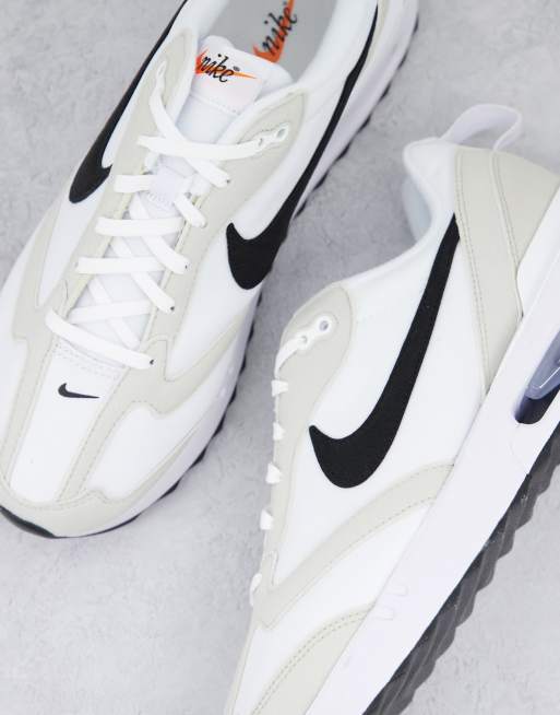 Nike Air Max Dawn sneakers in white/black