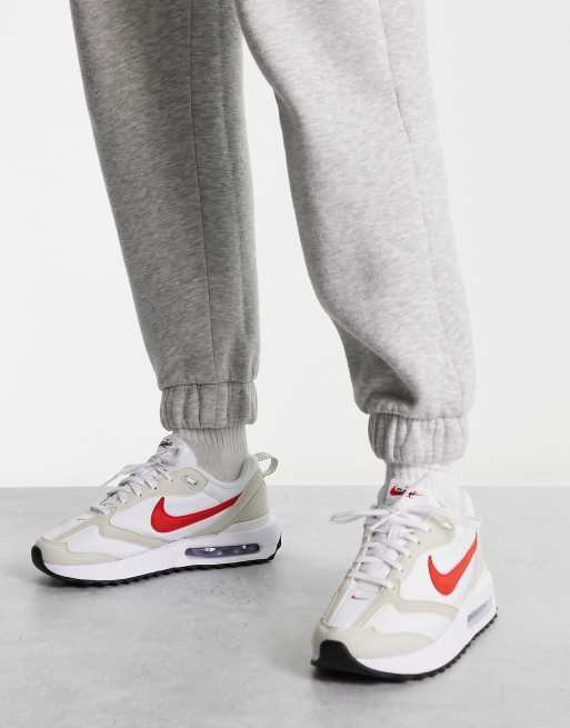 Nike air hot sale white red