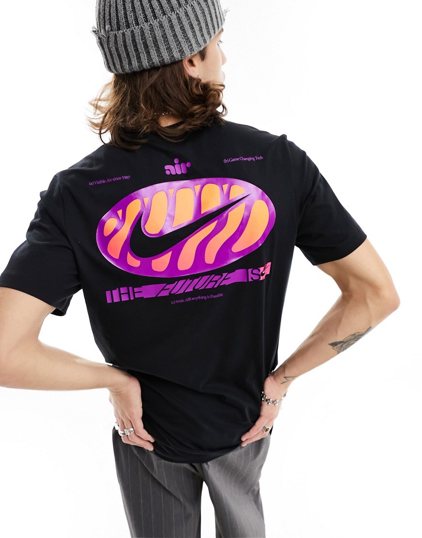 Nike Air Max day graphic t-shirt in black