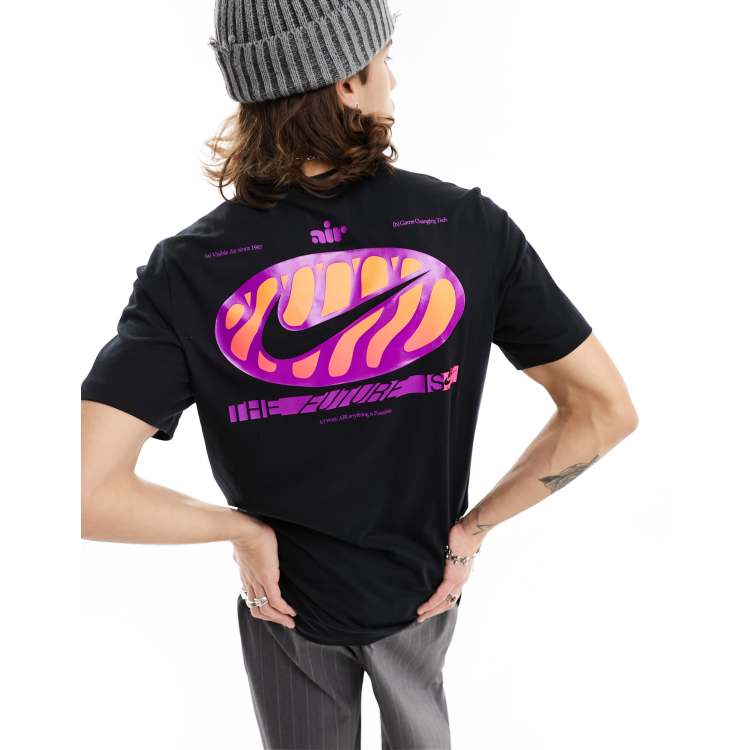 Nike Air Max day graphic t shirt in black ASOS