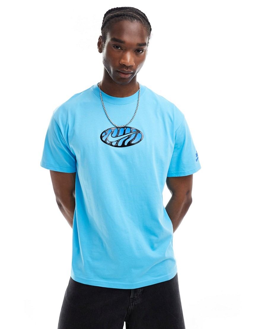 Nike Air Max day graphic t-shirt in blue