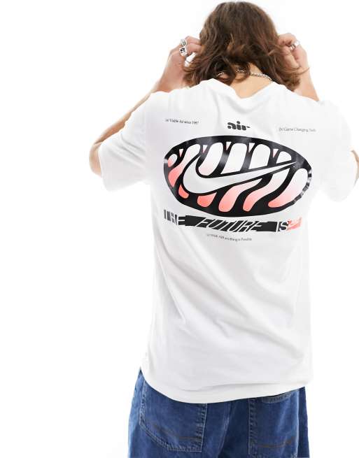 Nike - Air Max - Day - T-shirt met print in wit