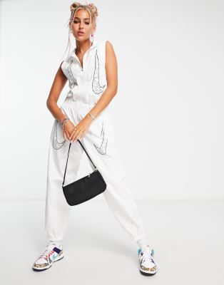 Nike best sale white jumpsuit