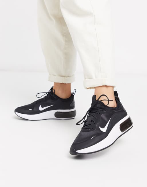 Nike Air Max Dia black and white sneakers ASOS