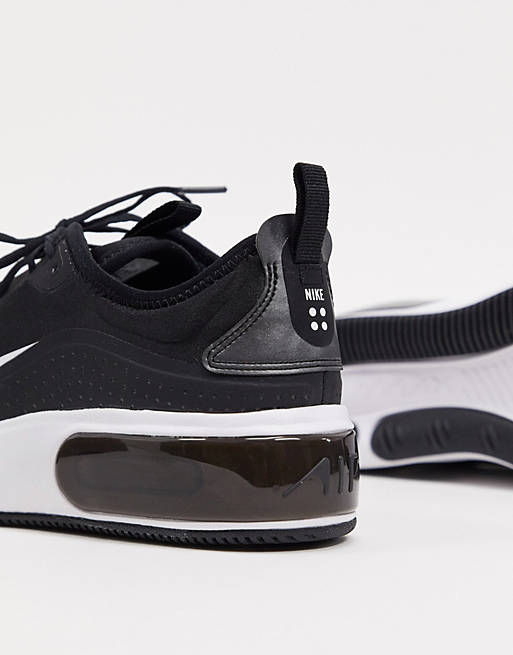 Nike Max black and white sneakers | ASOS
