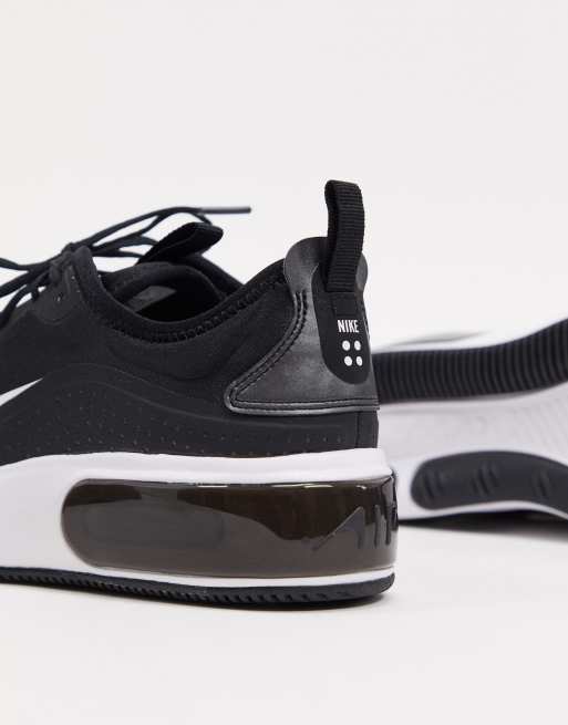 Isaac archivo Húmedo Nike Air Max Dia black and white sneakers | ASOS