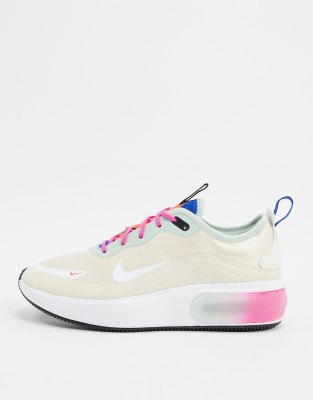 Nike Air Max Dia cream pink and Blue 