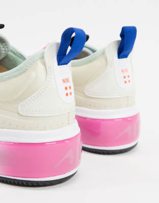 pink blue sneakers