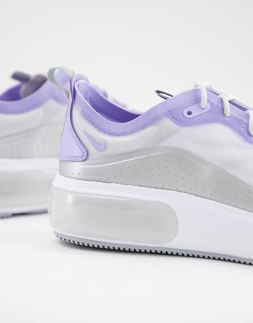 Nike - Air Max Dia - Sneakers grigie e viola Nike - Air Max Dia - Sneakers grigie e viola