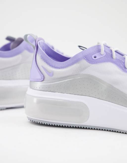 Nike Air Max Dia Sneakers in grijs en paars