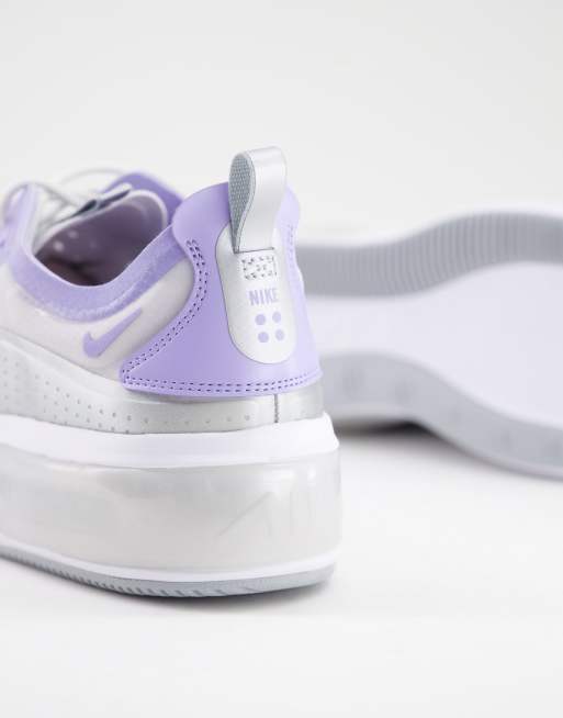 Nike Air Max Dia trainers in grey and purple ASOS